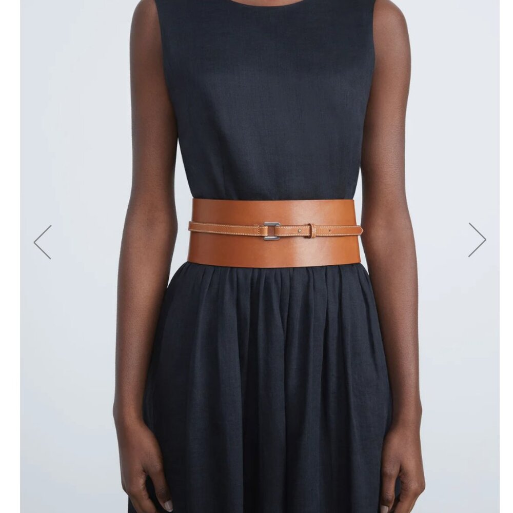 Lafayette Vachetta Leather Obi Belt